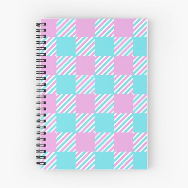 Item preview, Pastel Pink and Blue Geometric Checkerboard Seamless Pattern Digital Paper designed and sold by AnnavelleStudio.