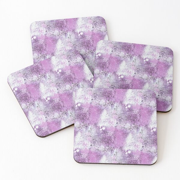 Item preview, Textured Grunge Abstract in White and Pink designed and sold by Artistestella.