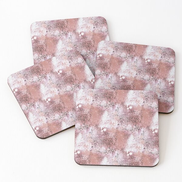 Item preview, Textured Grunge Abstract in White and Peach designed and sold by Artistestella.