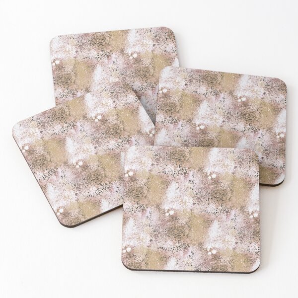 Item preview, Textured Grunge Abstract in White and Brown designed and sold by Artistestella.