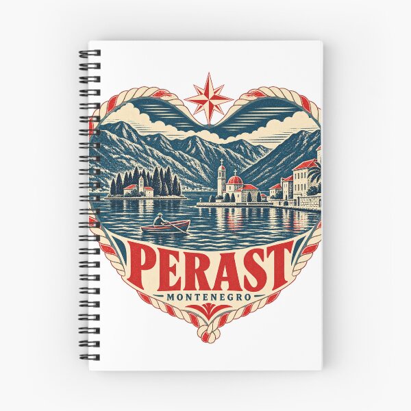 Item preview, Perast Montenegro Travel Souvenir Nautical Woodcut Heart designed and sold by VisualArtsOasis.