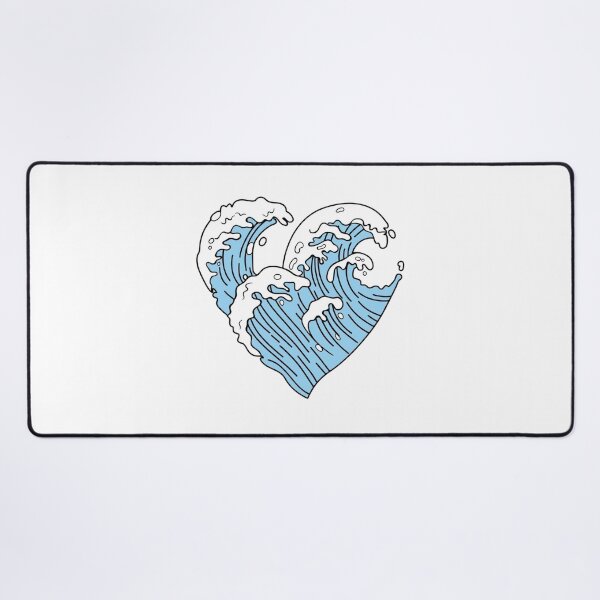 Item preview, Heart Wave Art designed and sold by LuloCreative.