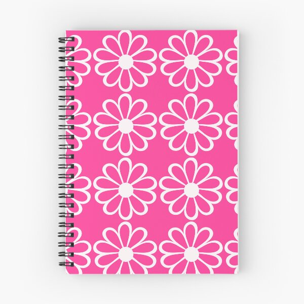 Item preview, Hot Pink Girly Flowers Geo Pattern designed and sold by kierkegaard.