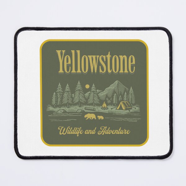Item preview, Yellowstone National State Park Classic T-shirt Sticker designed and sold by ThinkNature!.
