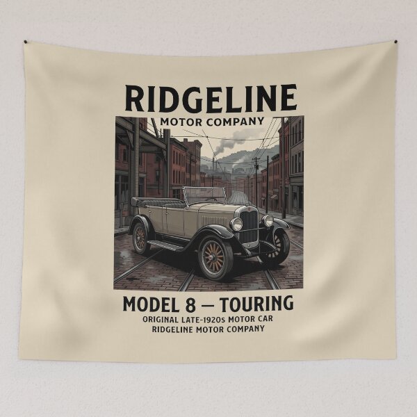 Item preview, Classic Car Vintage Automobile Ridgeline Motor 1928 designed and sold by SplashTastic.