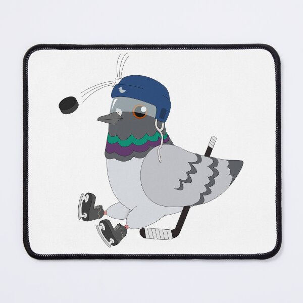 Item preview, Pigeon of a Hockey Player designed and sold by chrispy doodles.