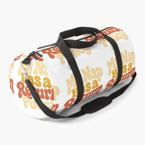 Item preview, Nap Return Policy Retro Bubble Lettering Humor designed and sold by Bikivuno.