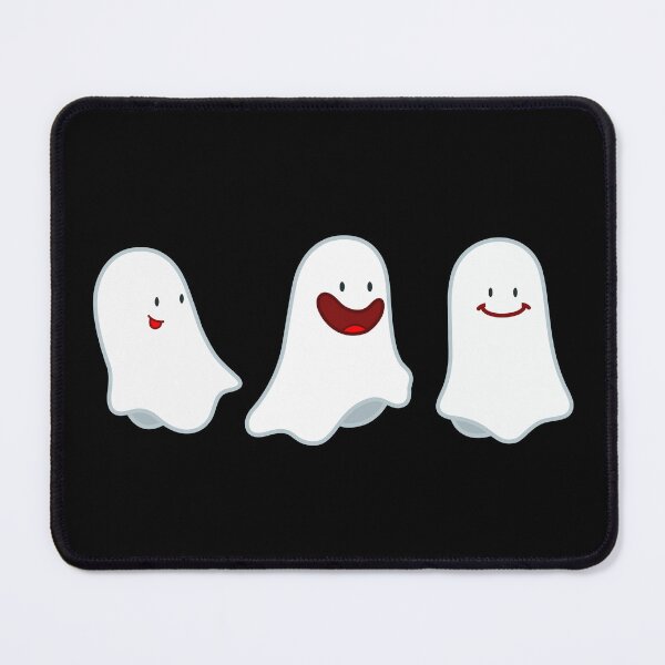 Item preview, Cute Smiling Ghosts Minimalist Halloween Pattern designed and sold by HÉRCULES VERSIANI.