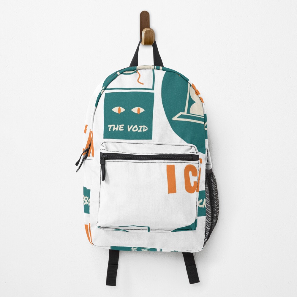 Vista previa del artículo con la obra «Mochila», diseñado y vendido por somebasic.