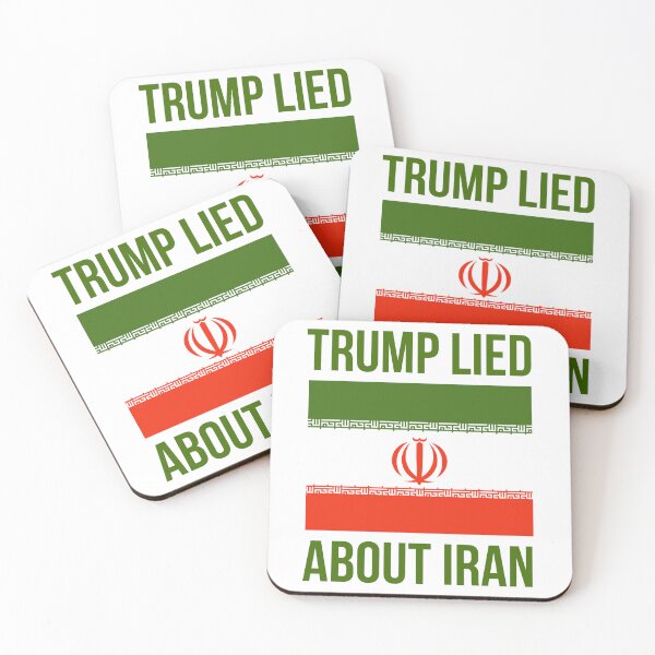 Artikelvorschau, Trump hat über den Iran gelogen. entworfen und verkauft von Rachel the Artist .