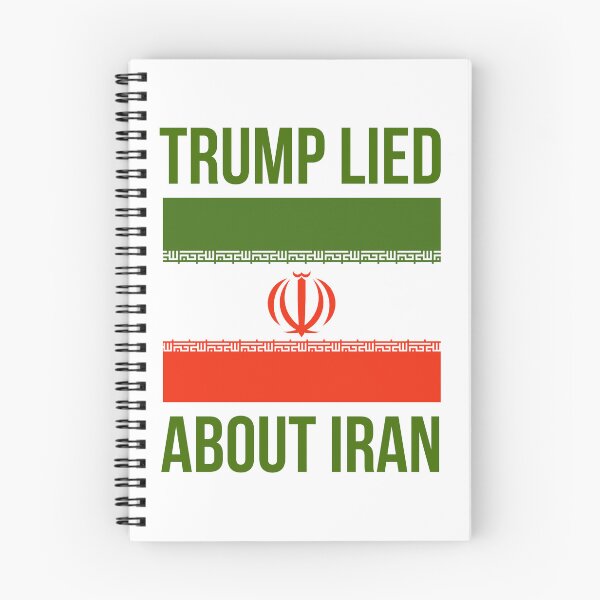 Item preview, Trump lied about Iran  designed and sold by Rachel the Artist .