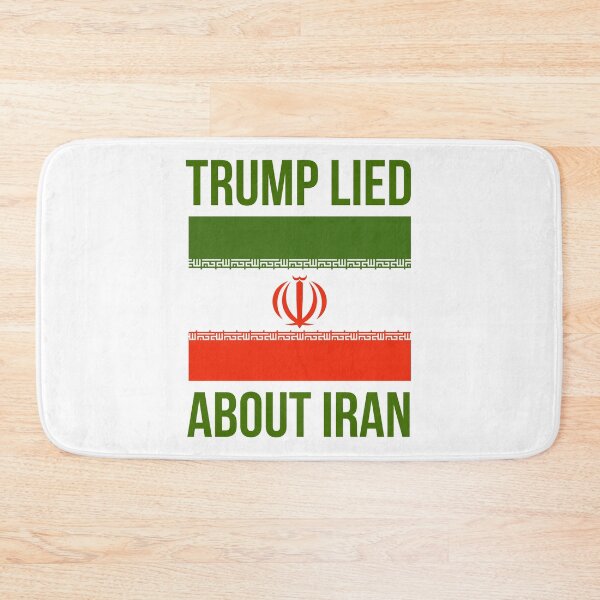 Artikelvorschau, Trump hat über den Iran gelogen. entworfen und verkauft von Rachel the Artist .