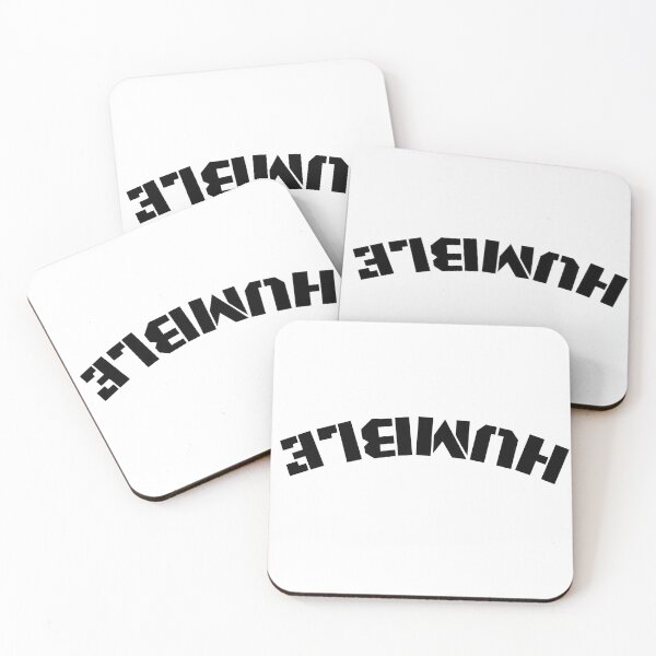 Aperçu de l'œuvre Humble Upside Down – Design typographique minimaliste et inspirant créée et vendue par OFF-CTR.