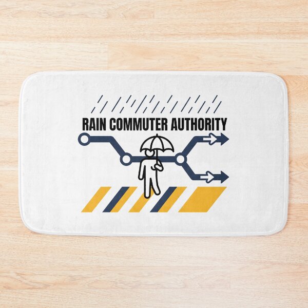Item preview, Commuter Rain Authority Public Transit City Life designed and sold by SplashTastic.