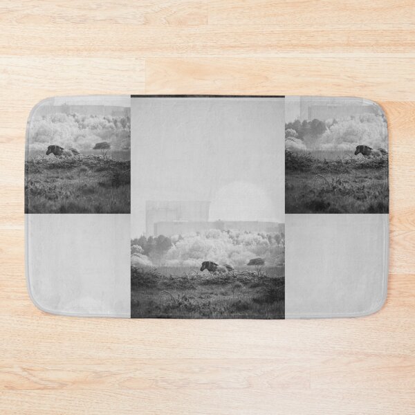 Item preview, Wild Horse in Landscape with Industrial Backdrop designed and sold by Foxieri.