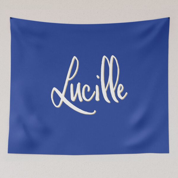 Artikelvorschau, LUCILLE personalisiertes Schriftdesign entworfen und verkauft von CharlottePlaceArt.