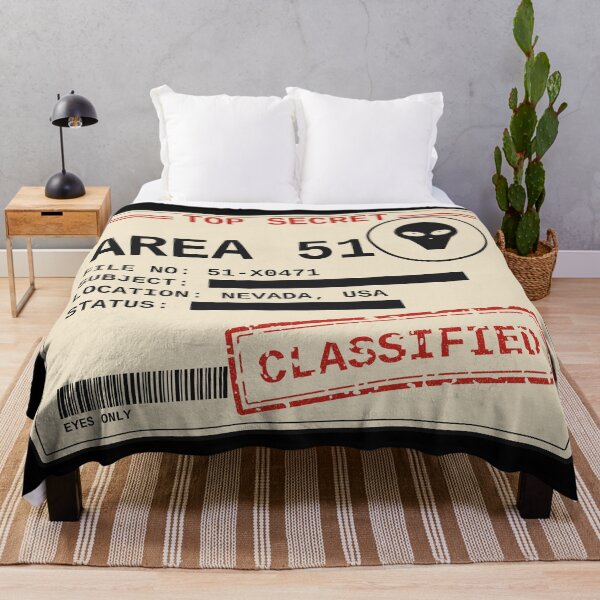 Item preview, Area 51 Classified Top Secret Alien File Stamp designed and sold by jaissaurabh.