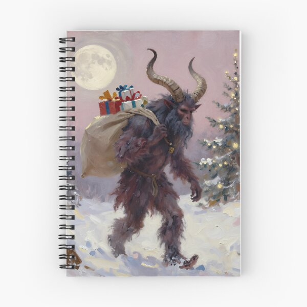 Item preview, Krampus Christmas Gift Bearer | Gothic Winter Folklore Art designed and sold by cr6zym1nd.