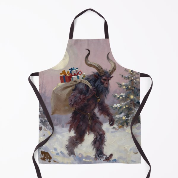 Item preview, Krampus Christmas Gift Bearer | Gothic Winter Folklore Art designed and sold by cr6zym1nd.