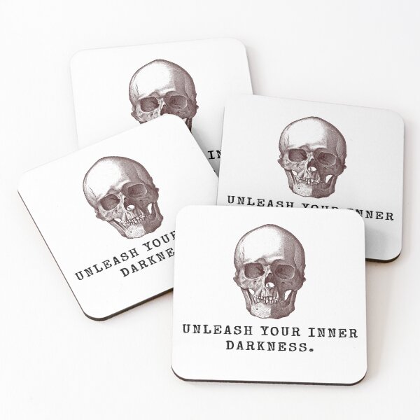 Item preview, Unleash Your Inner Darkness - Vintage Human Skull designed and sold by JINRANIN.