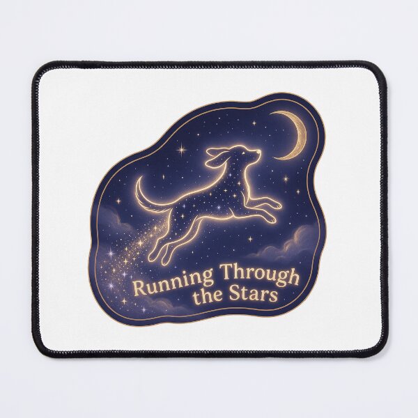Item preview, Dog Memorial — Running Through the Stars designed and sold by TheCalmEdit.