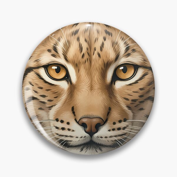 Artikelvorschau, Vintage Naturalist Eurasian Lynx Portrait — Antique Wild Cat Art entworfen und verkauft von Catch333.
