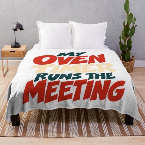 Item preview, Oven Timer Meeting Retro Kitchen Lettering Art designed and sold by Bikivuno.
