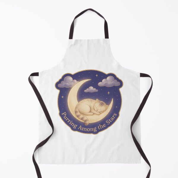 Item preview, Cat Memorial Moon — Purring Among the Stars designed and sold by TheCalmEdit.