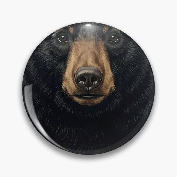 Item preview, Vintage Naturalist American Black Bear Portrait — Antique Forest Wildlife Art designed and sold by Catch333.