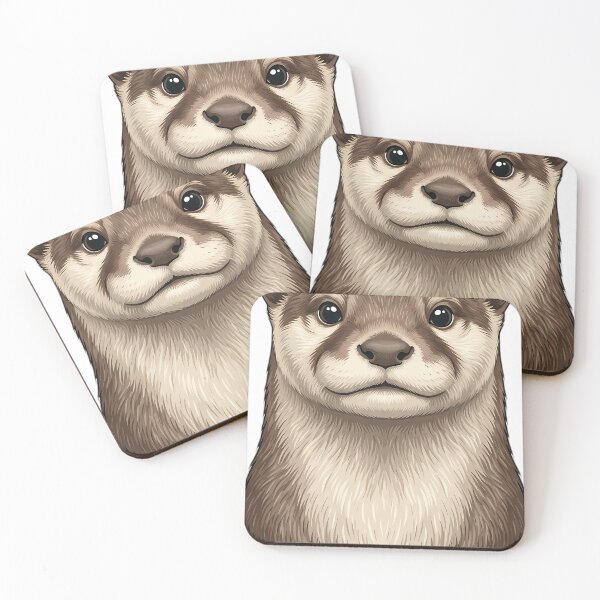 Item preview, Vintage Naturalist River Otter Portrait — Antique River Wildlife Art designed and sold by Catch333.