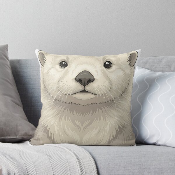 Artikelvorschau, Vintage Naturalist Sea Otter Portrait — Antique Coastal Wildlife Art entworfen und verkauft von Catch333.