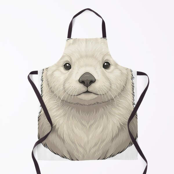 Artikelvorschau, Vintage Naturalist Sea Otter Portrait — Antique Coastal Wildlife Art entworfen und verkauft von Catch333.