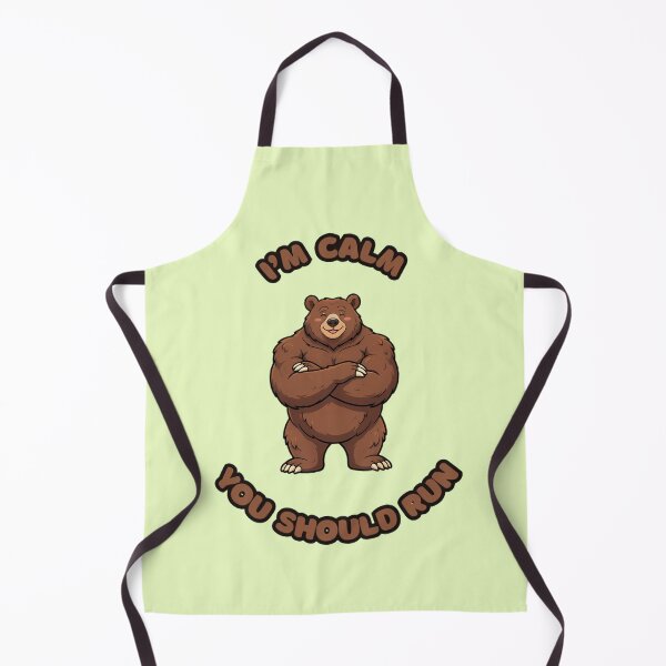 Item preview, I'm Calm You Should Run Bear designed and sold by ZeroContextArt.