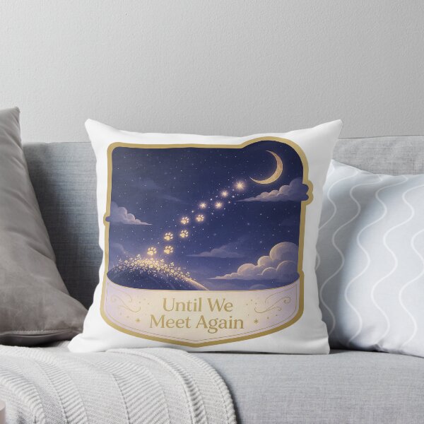 Item preview, Pet Memorial — Until We Meet Again Paw Prints designed and sold by TheCalmEdit.