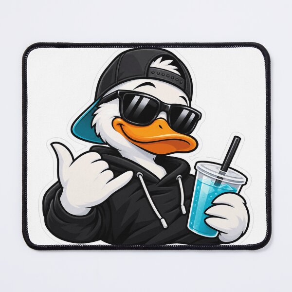 Item preview, Golden Duck Drip – Cool Duck Streetwear Sticker designed and sold by Two Hearts Studio.