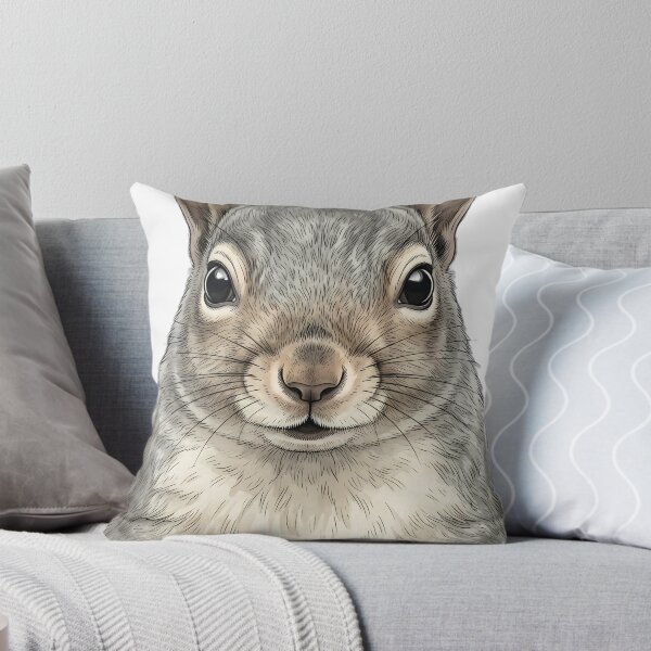 Item preview, Vintage Naturalist Eastern Gray Squirrel Portrait — Antique Woodland Wildlife Art designed and sold by Catch333.