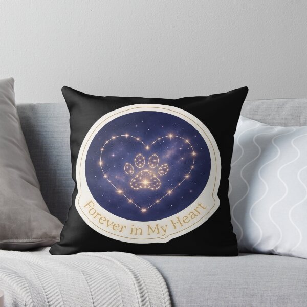 Item preview, Pet Memorial Constellation — Forever in My Heart designed and sold by TheCalmEdit.