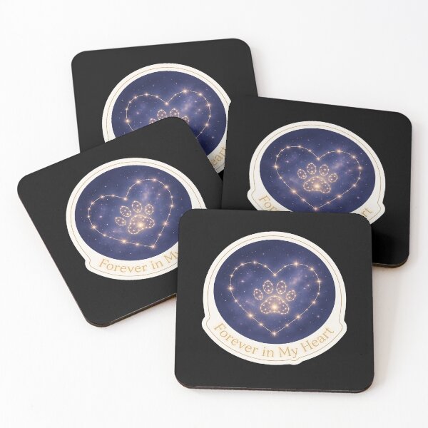 Item preview, Pet Memorial Constellation — Forever in My Heart designed and sold by TheCalmEdit.