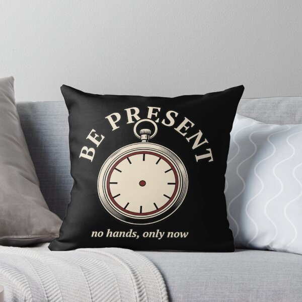 Item preview, Be Present Mindfulness Pocket Watch: No Hands, Only Now designed and sold by Osmose-Studio.
