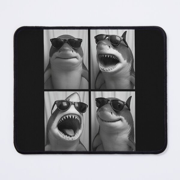 Item preview, Sharks Wearing Sunglasses Ocean Lover designed and sold by Moscettakkk.