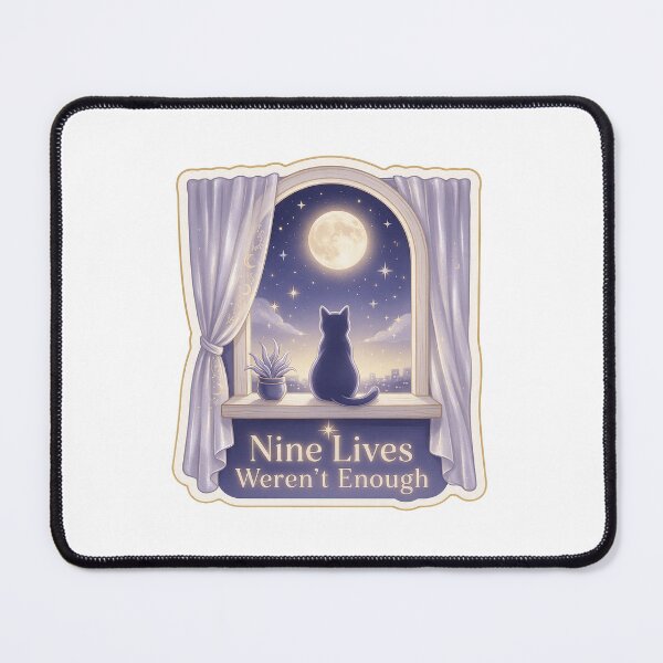 Item preview, Cat Memorial — Nine Lives Weren't Enough designed and sold by TheCalmEdit.