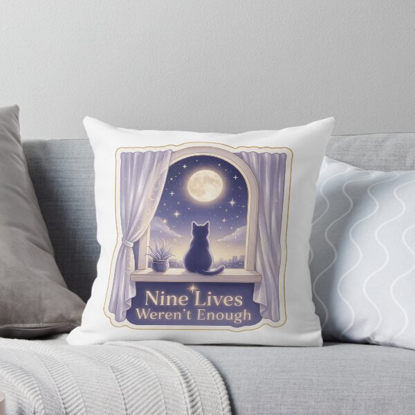Item preview, Cat Memorial — Nine Lives Weren't Enough designed and sold by TheCalmEdit.