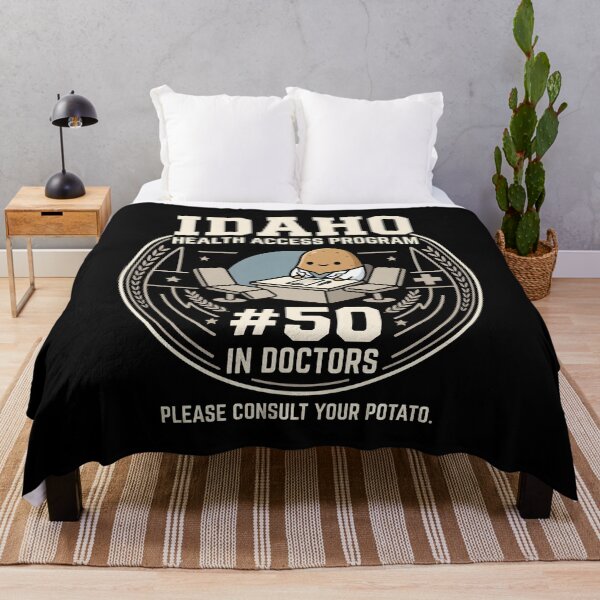 Item preview, Idaho Humor Potato Doctor Healthcare Satire Badge designed and sold by SplashTastic.