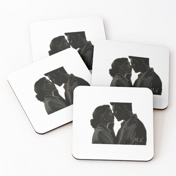 Aperçu de l'œuvre Silhouette de couple, art romantique de l'amour créée et vendue par 26ptr.