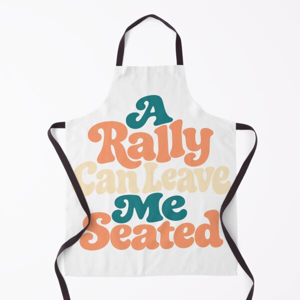 Artikelvorschau, Rally Leaves Me Seated Retro Trading Lettering entworfen und verkauft von Bikivuno.