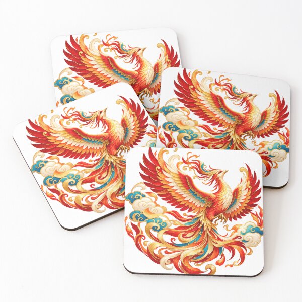Artikelvorschau, Celestial Asian Phoenix entworfen und verkauft von syotos-ai.