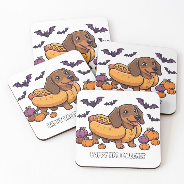 Item preview, Happy Halloweenie Dachshund designed and sold by GhostGirlAlive.