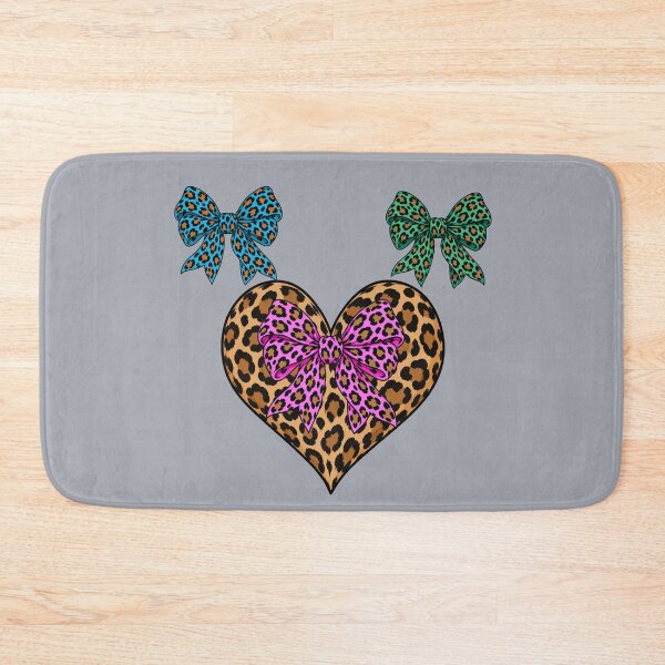 Item preview, Leopard Heart & Colorful Bows designed and sold by Aimetoi.
