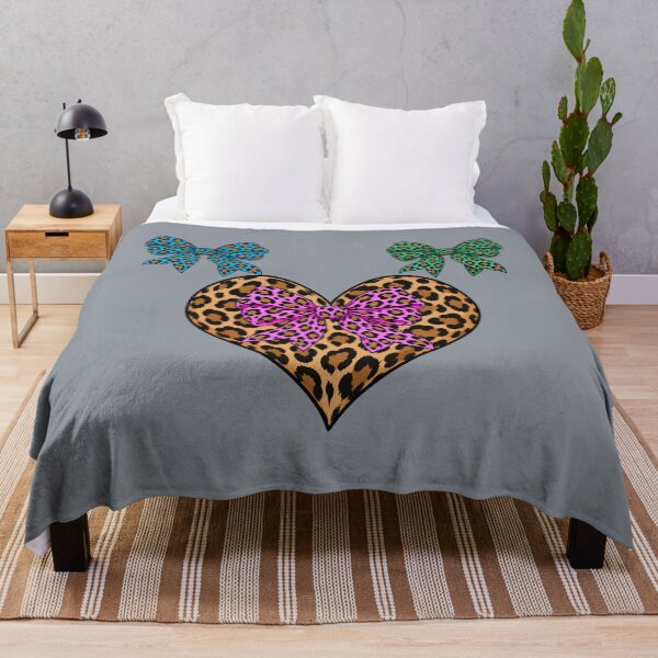 Item preview, Leopard Heart & Colorful Bows designed and sold by Aimetoi.
