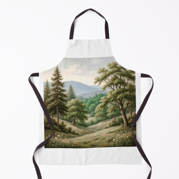 Item preview, Retro mountain with trees designed and sold by casamomo.